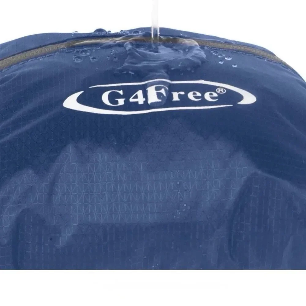G4FREE Ultra Lightweight Foldable 20L Blue Water Resistant Backpack (B× 4)